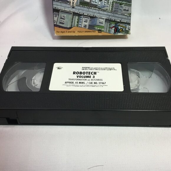 Robotech VHS Volume 3 FHE Family Home Entertainment - Picture 5 of 6